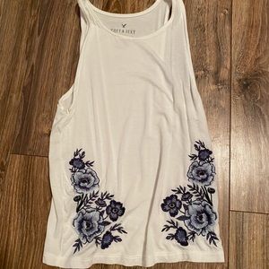 floral American Eagle tank top